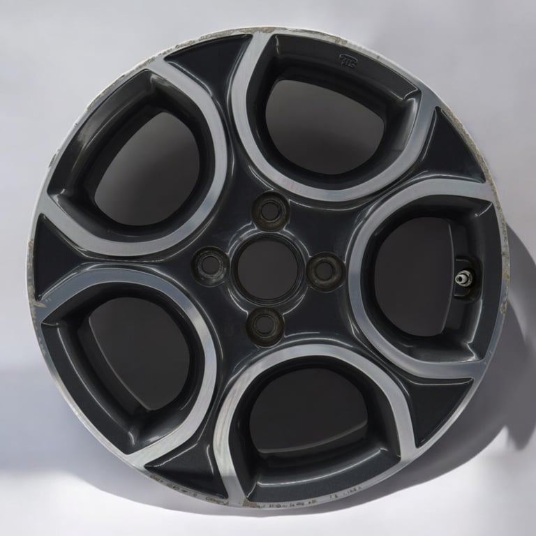 1x Alufelge 15 Zoll 5.5" 4x100 52ET Glanz Grau 52910-1Y450 Kia Picanto Mg FEL2925779012rm