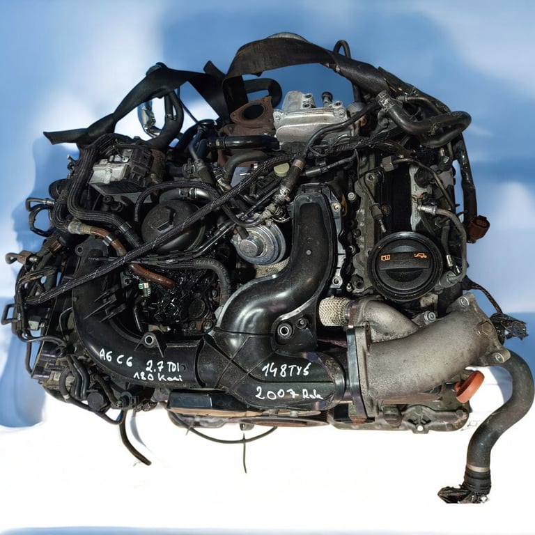 Motor Audi A6 C6 BPP 2.7 TDI 180PS 132kW 148TKm Diesel Engine Unkomplett