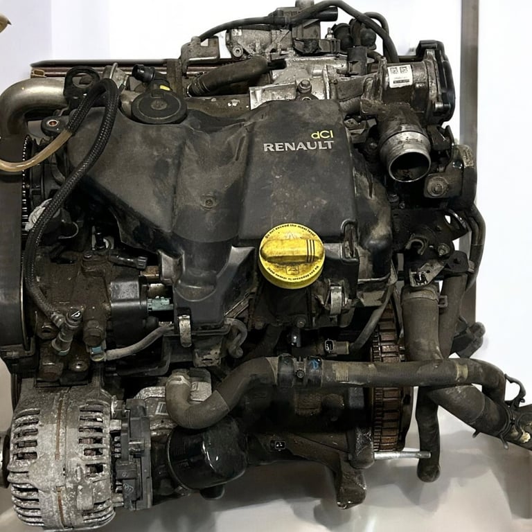 Motor Renault Kangoo K9KE8 1.5 DCI 90PS 66kW 130TKm Diesel Engine Komplett