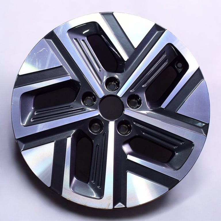 1x Alufelge 17 Zoll 7.0" 5x114.3 50ET Glanz Grau 52910-DD100 Hyundai Kona Mg