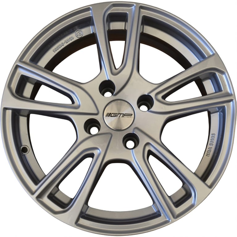 1x Alufelge 16 Zoll 6.5" 4x108 16ET KBA51985 Rim Wheel FEL8346846088wp