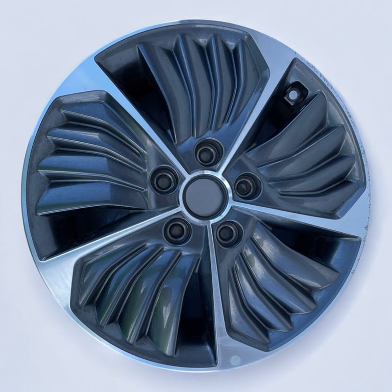 1x Alufelge 16 Zoll 6.5" 5x114.3 50ET 52910-G2700, 52910G2700 Hyundai Ioniq