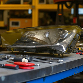 Frontscheinwerfer Skoda Enyaq 5LB941015A LED Links Scheinwerfer Headlight