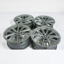 Laden Sie das Bild in den Galerie-Viewer, 4x Alufelge 17 Zoll 7.5" 5x112 27ET Glanz Silber 6868217 BMW Rim Wheel FEL9977549936px