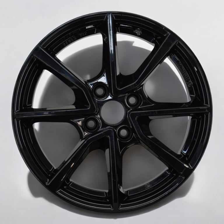 1x Alufelge 16 Zoll 6.5" 4x108 37ET Matt Graphit VEC656 Ford Ecosport Rim Wheel