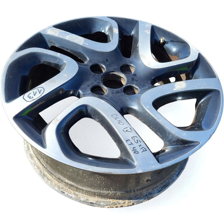 1x Alufelge 17 Zoll 6.5" 4x100 40ET 403005727R Renault Rim Wheel