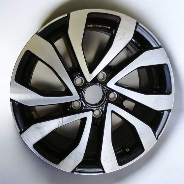 1x Alufelge 16 Zoll 7.0" 5x112 48ET Glanz Schwarz 5H0601025AC VW Golf Viii FEL9142716975op