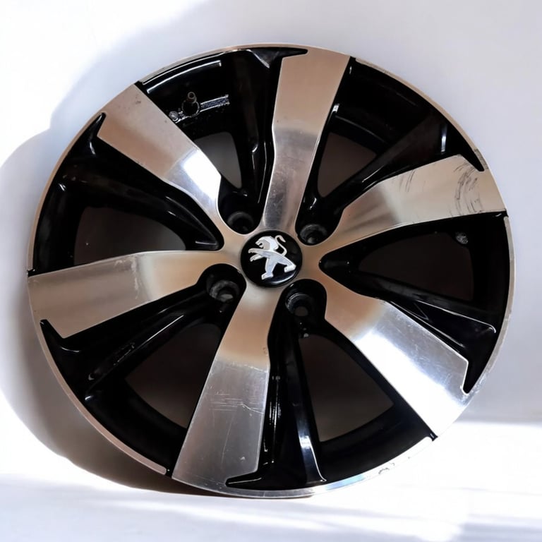 1x Alufelge 16 Zoll 6.5" 4x108 20ET 9678398177 Peugeot 2008 I Rim Wheel