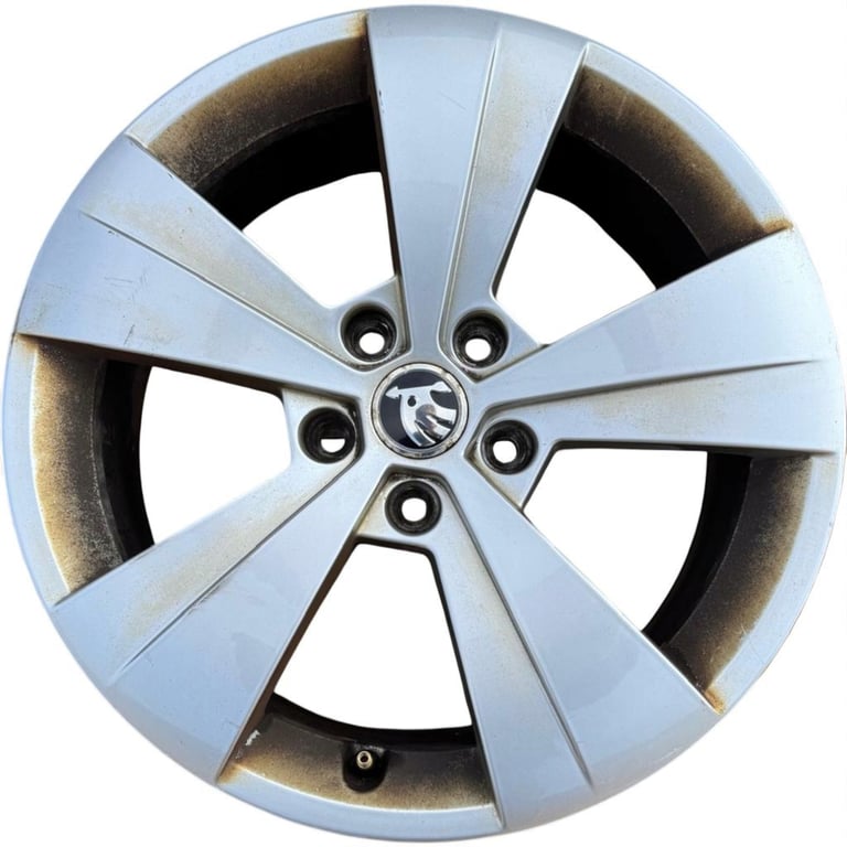 1x Alufelge 17 Zoll 6.5" 5x112 41ET 3V0601025AS Skoda Superb Iii Rim Wheel