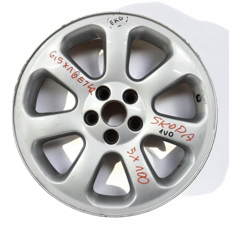 1x Alufelge 16 Zoll 6.5" 5x100 42ET 1U0601025D Skoda Octavia I Rim Wheel