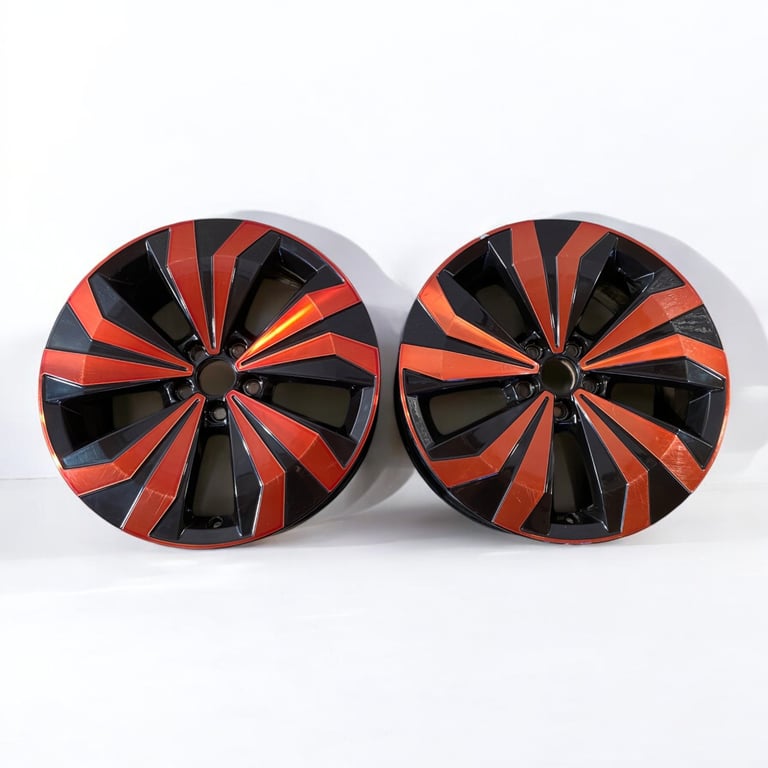 1x Alufelge 17 Zoll 6.5" 5x100 39ET 2GM601025M VW T-Cross Rim Wheel FEL5305625863lf