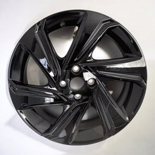 Laden Sie das Bild in den Galerie-Viewer, 1x Alufelge 17 Zoll 5.0&quot; 4x100 40ET Glanz Schwarz PW457-0H015 Toyota Rim Wheel