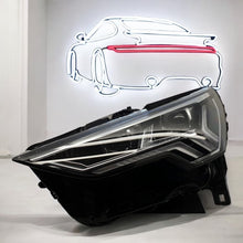 Laden Sie das Bild in den Galerie-Viewer, Frontscheinwerfer Audi Q3 83A941035 Full LED Links Scheinwerfer Headlight