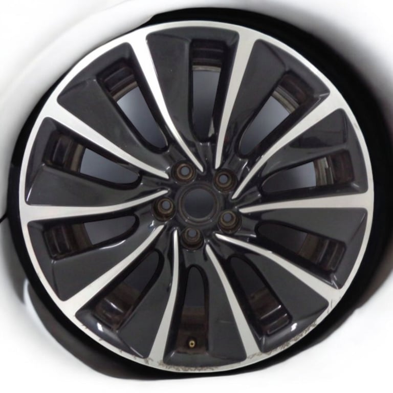 1x Alufelge 19 Zoll 7.0" 5x108 38ET Glanz Schwarz YP00174580 Opel Grandland X