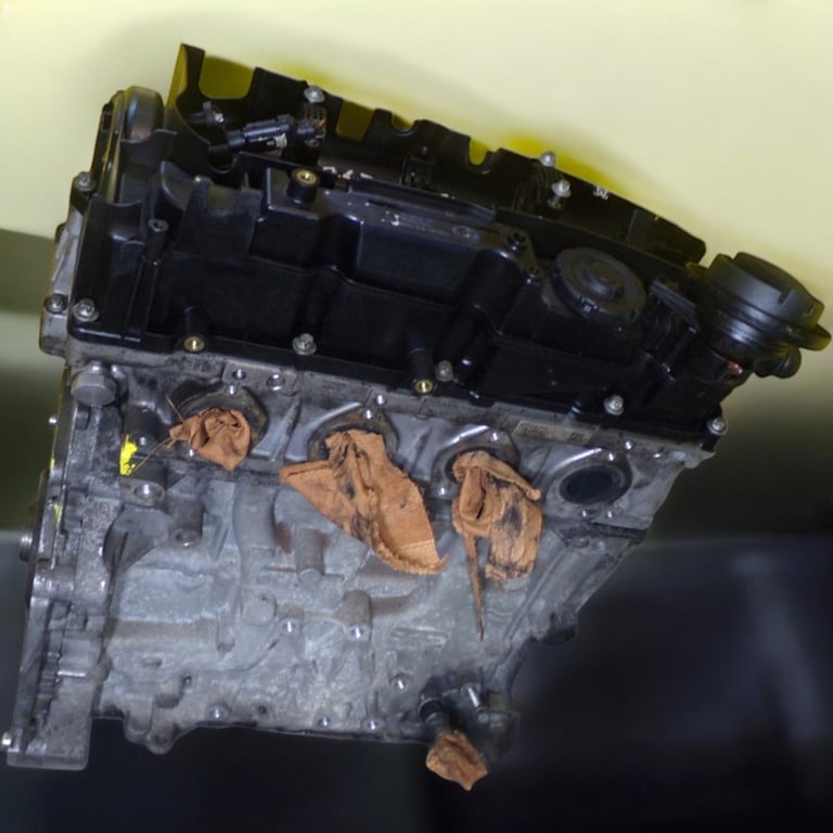 Motor BMW 1 F21 F20 N47D16A 1.6 116PS 117TKm 2014 Diesel Engine Komplett
