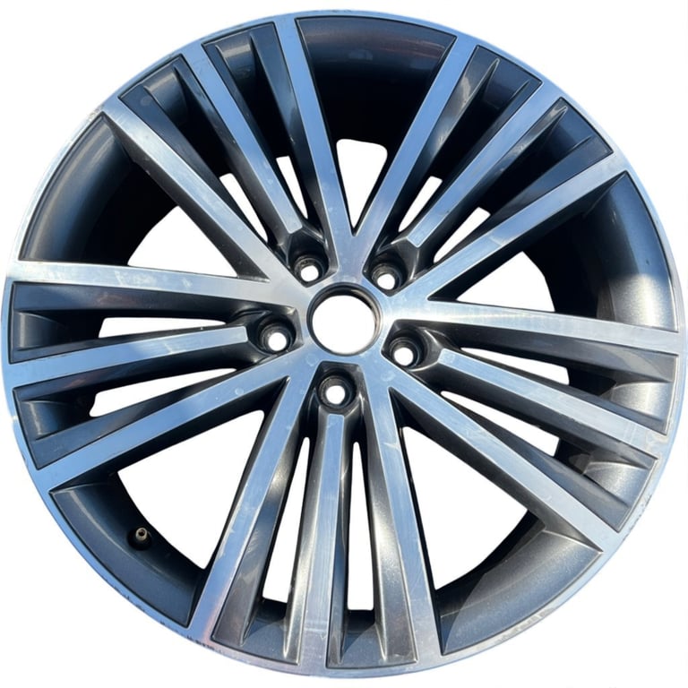 1x Alufelge 19 Zoll 8.0" 5x112 44ET 3V0601025AF Skoda Superb Rim Wheel