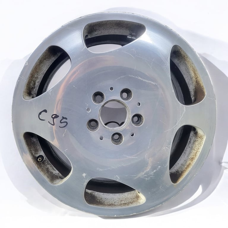 1x Alufelge 17 Zoll 7.5" 5x112 46ET Glanz Silber A2204011202 Mercedes-Benz W220