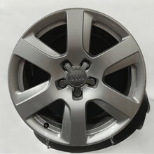 Load image into Gallery viewer, 1x Alufelge 17 Zoll 7.5" 5x112 37ET Glanz Silber 4G0601025L Audi Rim Wheel