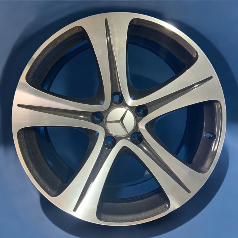 4x Alufelge 18 Zoll 8.0" 5x112 43ET Glanz Silber A2134011400 Mercedes-Benz W213 FEL2390575310by