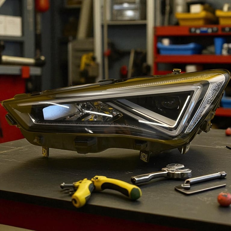 Frontscheinwerfer Seat Tarraco 5FJ941007H LED Links Scheinwerfer Headlight