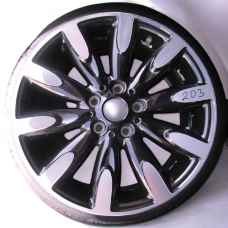 1x Alufelge 17 Zoll 7.0" 5x112 54ET Glanz Schwarz 36116855111 Mini F57 F56 F55