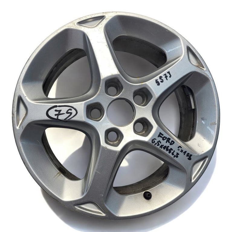 1x Alufelge 16 Zoll 6.5" 5x108 52 5ET 5S7J1007AB 5S7-J1007-AB Ford Mondeo FEL6474470463pa