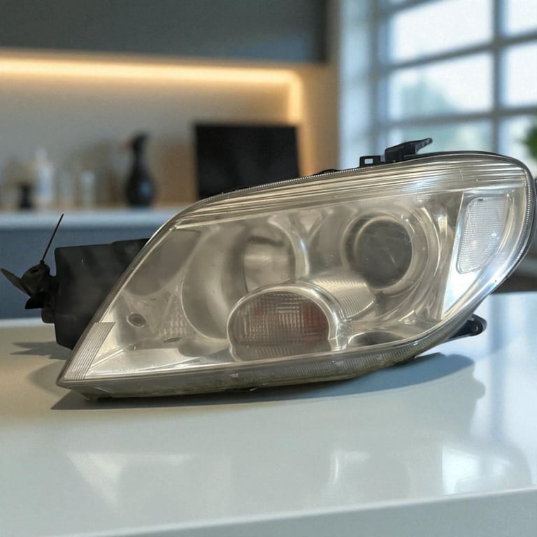 Frontscheinwerfer Mitsubishi Outlander I Links Scheinwerfer Headlight SCH3770838919ux