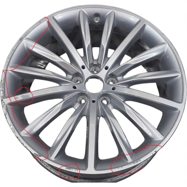 1x Alufelge 19 Zoll 8.0" 5x112 30ET 6863419 BMW G31 G30 Rim Wheel FEL3318516700qq