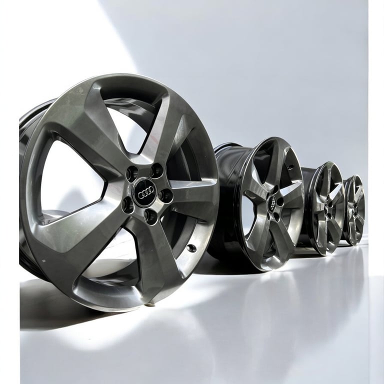 4x Alufelge 18 Zoll 7.0" 5x112 43ET Audi A3 Rim Wheel