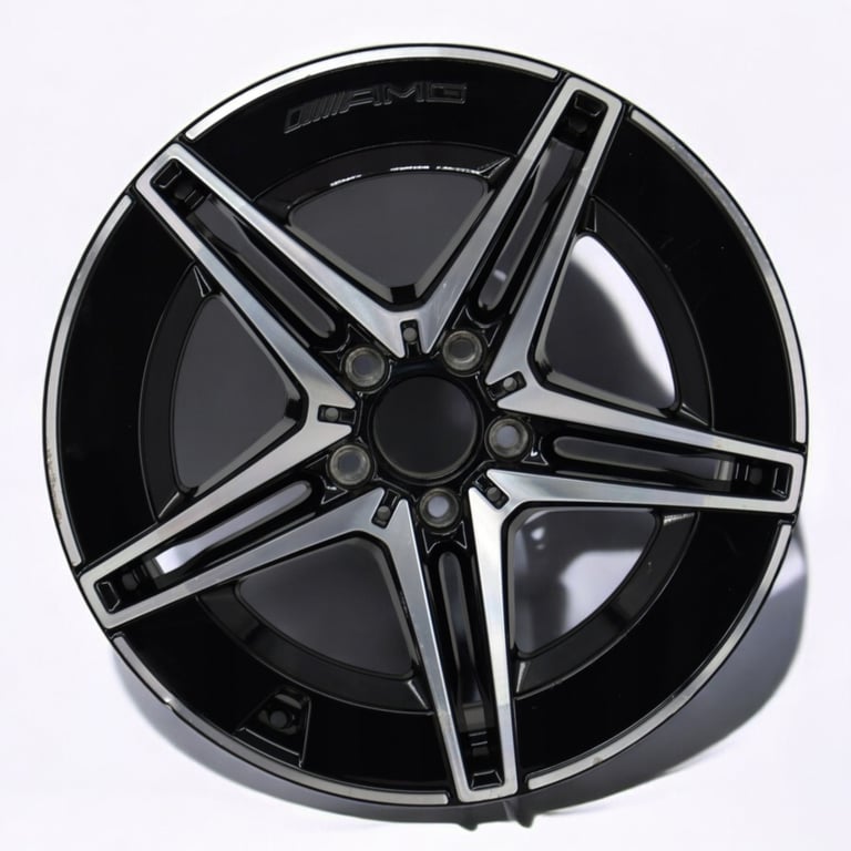 1x Alufelge 18 Zoll 9.0" 5x112 58ET Glanz A2064016600 Mercedes-Benz Rim Wheel FEL8466256943kv