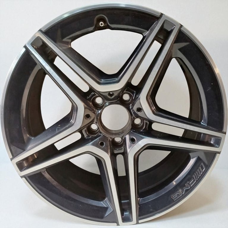 1x Alufelge 18 Zoll 8.5" 5x112 49ET A2054019600 Mercedes-Benz W205 Rim Wheel