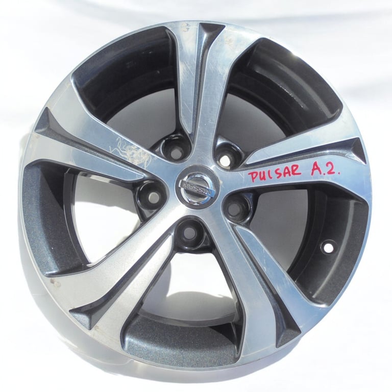 1x Alufelge 16 Zoll 6.5" 5x114.3 3ZL3A Nissan Pulsar Rim Wheel