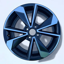 Laden Sie das Bild in den Galerie-Viewer, 1x Alufelge 16 Zoll 6.0&quot; 4x100 43ET Glanz Silber 1ST601025 Skoda Citigo