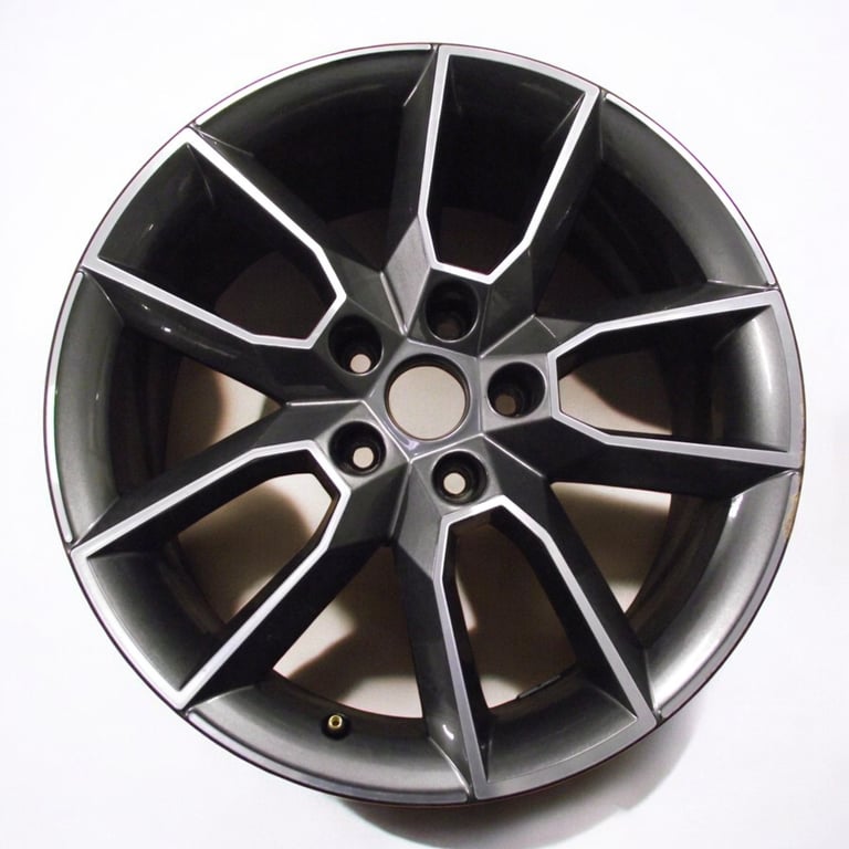 1x Alufelge 18 Zoll 7.5" 5x112 51ET Glanz 5EO601025 Mg Rim Wheel