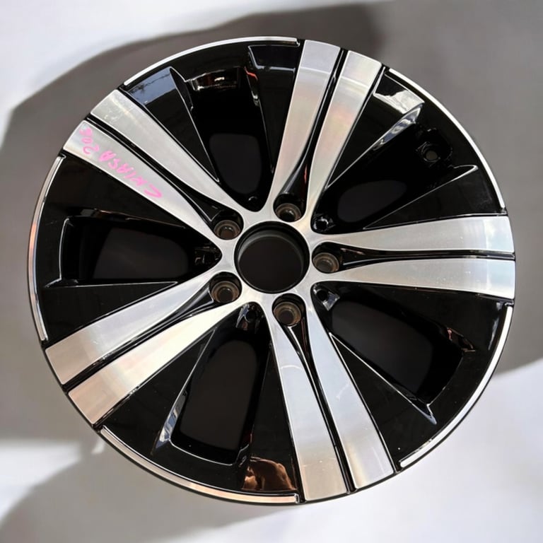 1x Alufelge 17 Zoll 7.0" 5x112 44 5ET Glanz Schwarz A2064017100 Mercedes-Benz