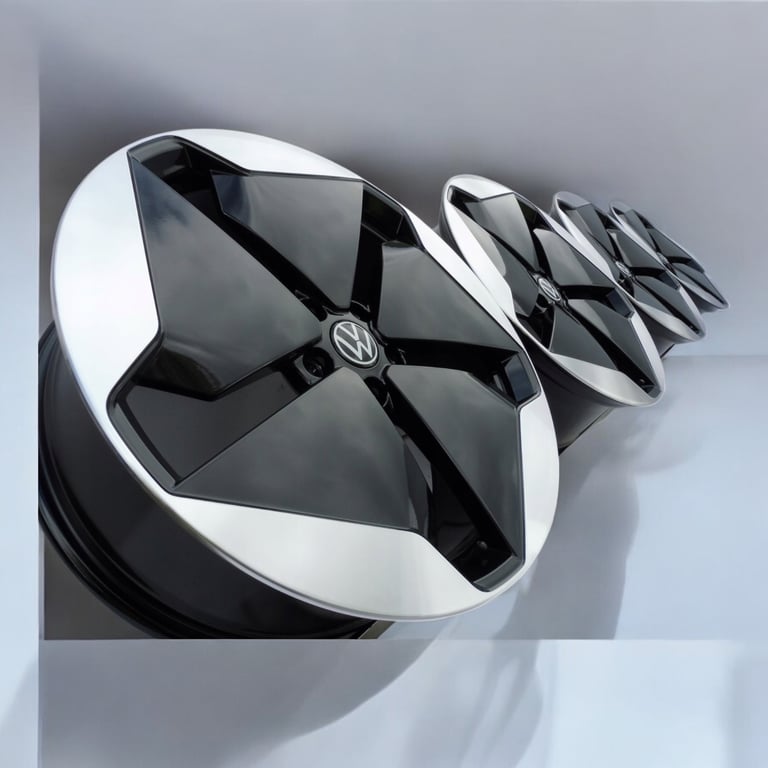 4x Alufelge 20 Zoll 7.5" 5x112 44ET Glanz Schwarz 10A601025B VW Rim Wheel FEL4072818467ui