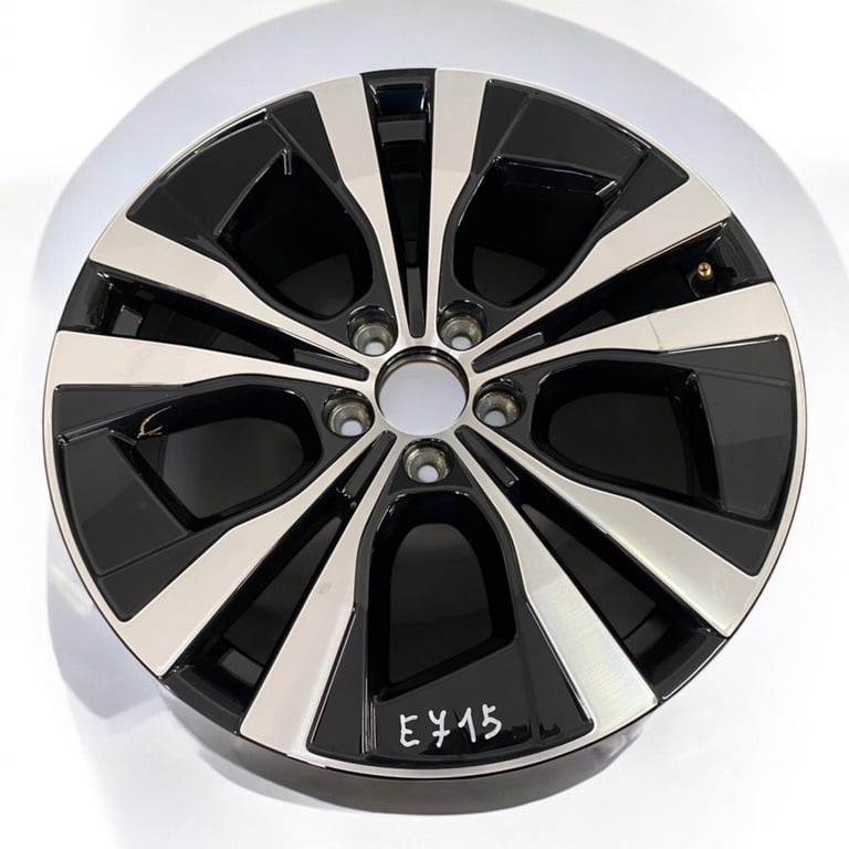 1x Alufelge 18 Zoll 7.5" 5x108 50ET Glanz Schwarz 32209452 Volvo Xc60 Rim Wheel