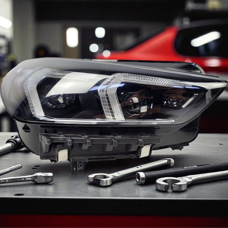 Frontscheinwerfer BMW X1 5A9A228-01-KUD LED Rechts Scheinwerfer Headlight SCH1420745333ha