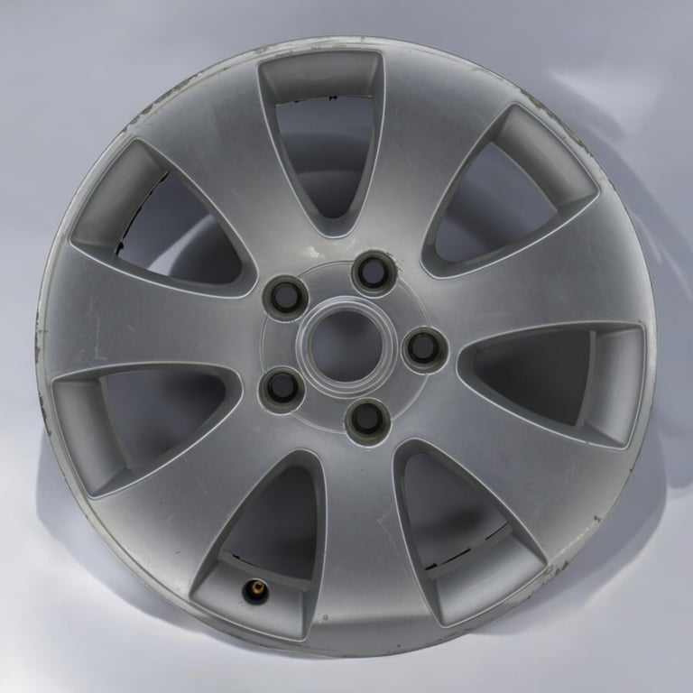 1x Alufelge 16 Zoll 7.0" 5x112 45ET Glanz Silber 3T0601025 Skoda Rim Wheel