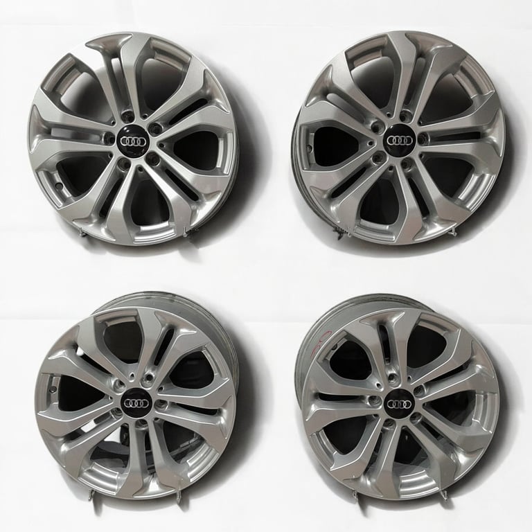 4x Alufelge 17 Zoll 7.5" 5x112 36ET Glanz Graphit A2534010600 Audi A6 Glc Mg FEL9806305355wd