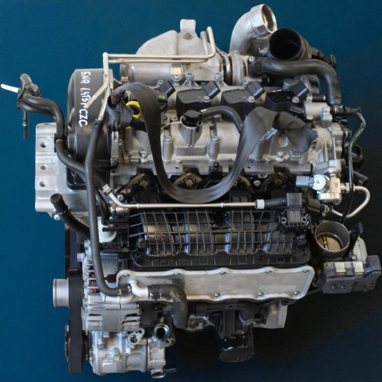 Motor VW Tiguan CZC 1.4 TSI 125PS 92kW Diesel Engine Komplett