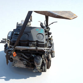 Motor Seat VW Leon Golf V BLS 1.9 TDI 105PS 77kW Diesel Engine Unkomplett