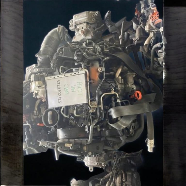 Motor Audi VW CBA 2.0 TDI Diesel Engine Komplett