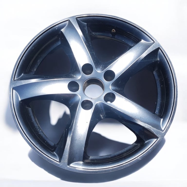 1x Alufelge 16 Zoll 7.0" 5x105 40ET Glanz Grau 5X105, 7JX16 Opel Astra Rim Wheel
