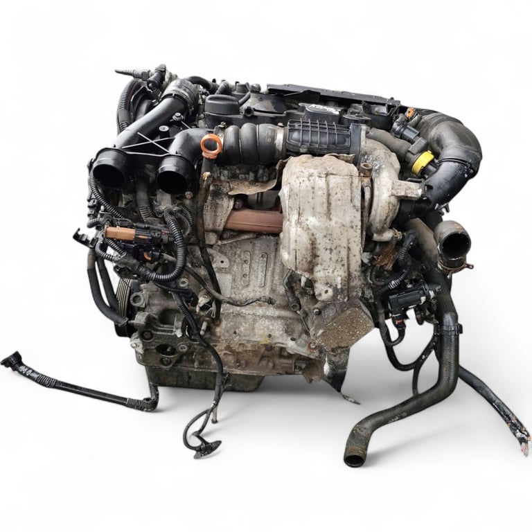 Motor Peugeot Partner DV6ETEDM 1.6 EHDI 75PS 55kW 218TKm 2012 Diesel Komplett