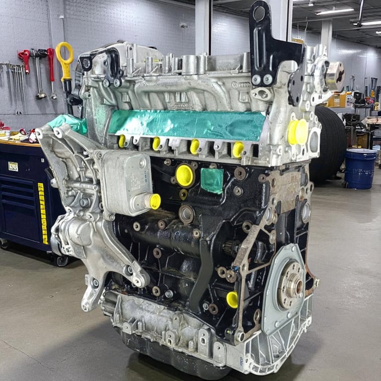 Motor Audi Seat Skoda VW DTF 2.0 TFSI Benzin Engine Unkomplett Überholt