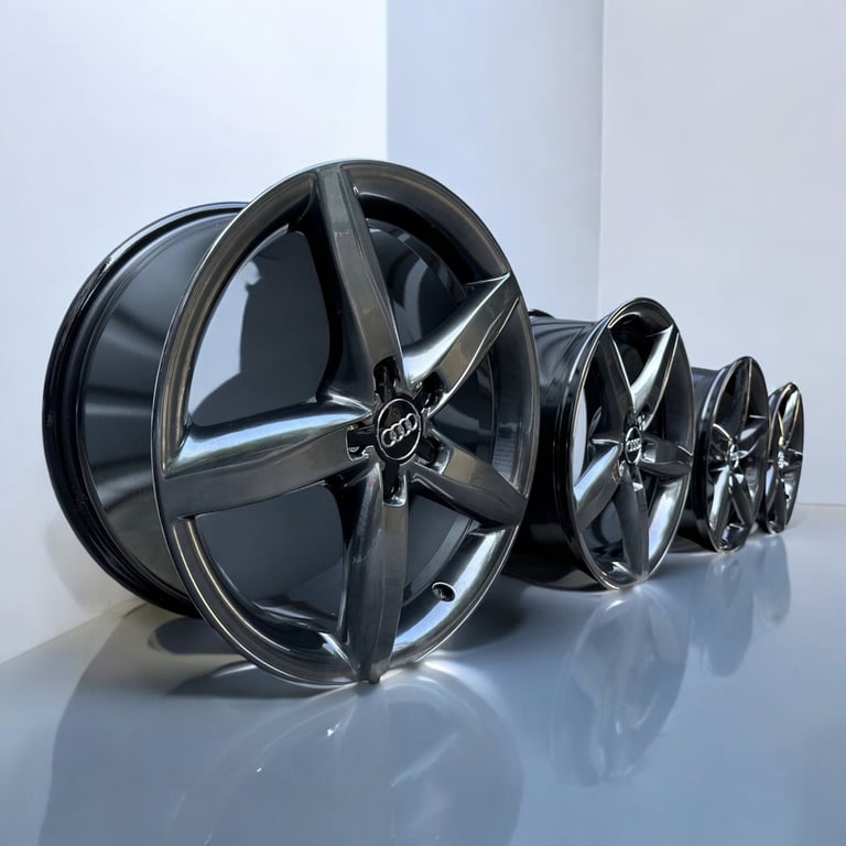 4x Alufelge 18 Zoll 8.0" 5x112 47ET Audi Rim Wheel FEL5101876936zl