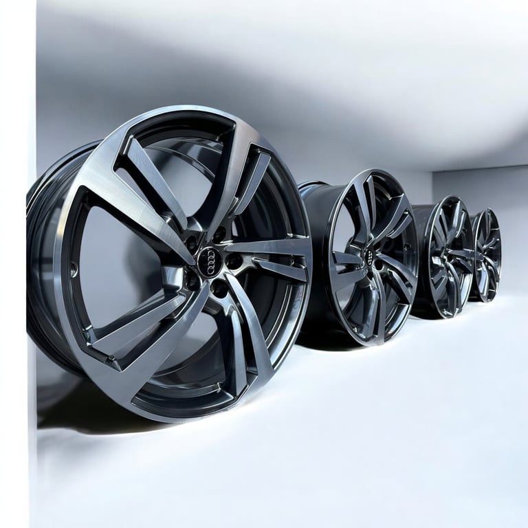 4x Alufelge 20 Zoll 8.5" 5x112 30ET Audi A4 Rim Wheel FEL9745379652nh