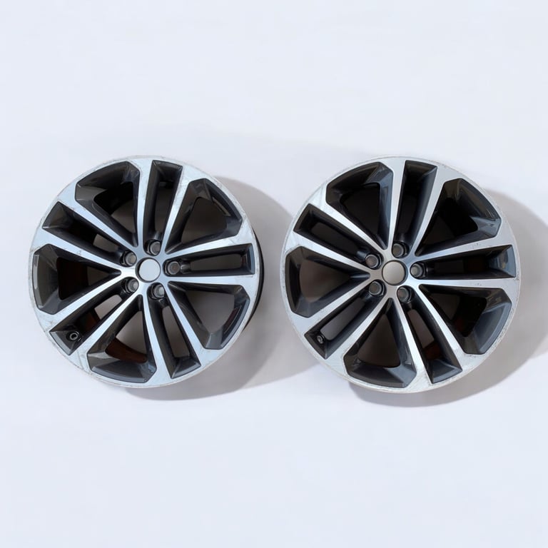 1x Alufelge 19 Zoll 8.5" 5x108 45ET Glanz Graphit HK8M-1007-EA Jaguar F-Pace Mg