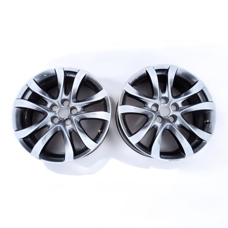 1x Alufelge 19 Zoll 6.5" 5x114.3 45ET Glanz Graphit 9965087590A Mazda Rim Wheel